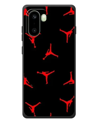 Чехол для OnePlus 15R с картинкой «Jordan Red Pattern» Чехол для OnePlus 15R с картинкой «Jordan Red Pattern»