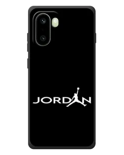 Чехол для OnePlus 15R с картинкой «Jordan White Logo»