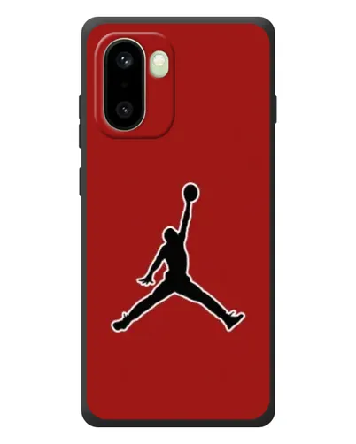 Чехол для OnePlus 15R с картинкой «Jordan Red Back» Чехол для OnePlus 15R с картинкой «Jordan Red Back»