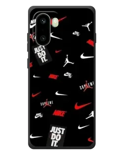 Чехол для OnePlus 15R с картинкой «Nike Mix Pattern»