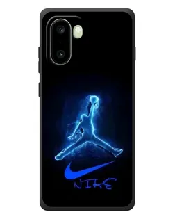 Чехол для OnePlus 15R с картинкой «Jordan Neon Blue»
