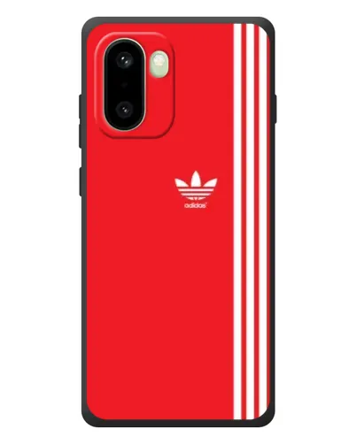 Чехол для OnePlus 15R с картинкой «Красный минимализм Adidas» Чехол для OnePlus 15R с картинкой «Красный минимализм Adidas»