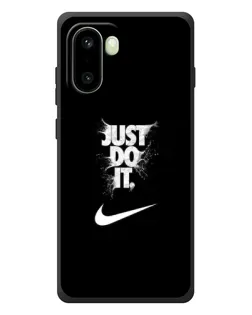 Чехол для OnePlus 15R с картинкой «Текстовый принт Nike»