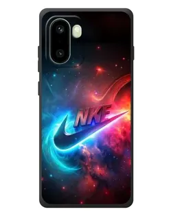 Чехол для OnePlus 15R с картинкой «Огненный логотип Nike»
