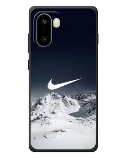 Чехол для OnePlus 15R с картинкой «Nike — зимние горы»