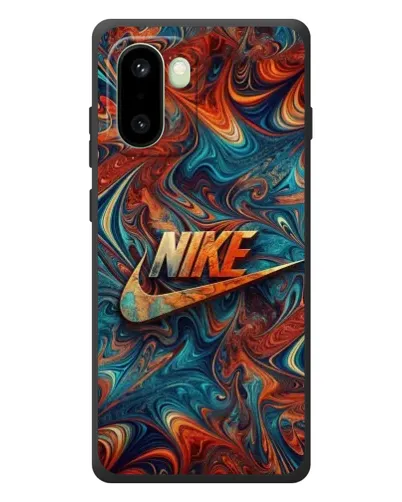 Чехол для OnePlus 15R с картинкой «Nike в абстракции»