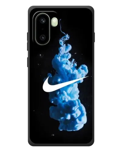 Чехол для OnePlus 15R с картинкой «Nike и синий дым»