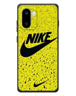 Чехол для OnePlus 15R с картинкой «Желтый текстурный Nike»