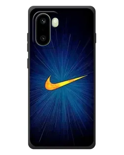 Чехол для OnePlus 15R с картинкой «Синий пульс Nike»