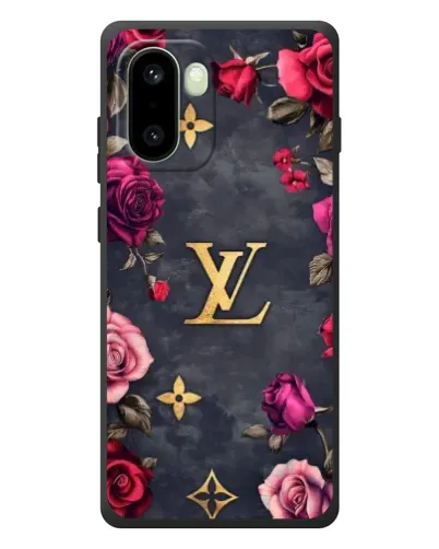 Чехол для OnePlus 15R с картинкой «Цветочный Louis Vuitton»