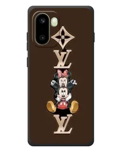 Чехол для OnePlus 15R с картинкой «LV и Микки Маус»