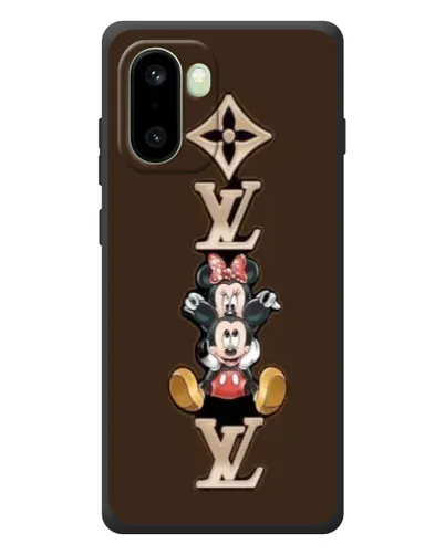 Чехол для OnePlus 15R с картинкой «LV и Микки Маус»