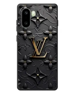 Чехол для OnePlus 15R с картинкой «Кожаная текстура LV»