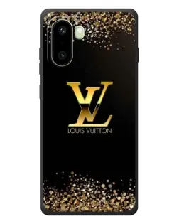 Чехол для OnePlus 15R с картинкой «LV — золотые искры»
