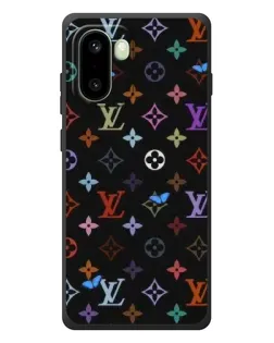 Чехол для OnePlus 15R с картинкой «Цветная монограмма LV»