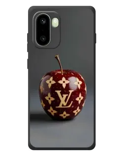 Чехол для OnePlus 15R с картинкой «Красное яблоко LV»