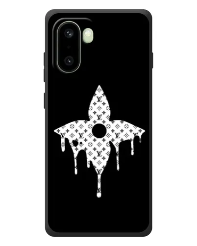 Чехол для OnePlus 15R с картинкой «Цветочная монограмма»