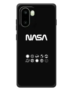 Чехол для OnePlus 15R с картинкой «NASA — технический принт»