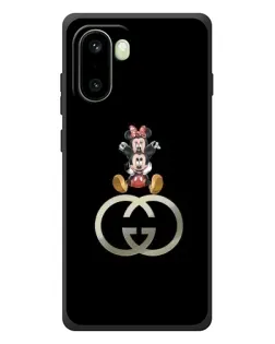 Чехол для OnePlus 15R с картинкой «Минни Маус на лого»