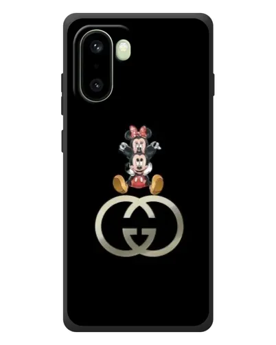 Чехол для OnePlus 15R с картинкой «Минни Маус на лого»