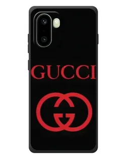 Чехол для OnePlus 15R с картинкой «Gucci — красный логотип»