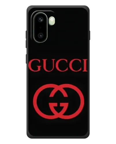 Чехол для OnePlus 15R с картинкой «Gucci — красный логотип»