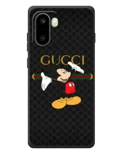Чехол для OnePlus 15R с картинкой «Микки Маус Gucci»