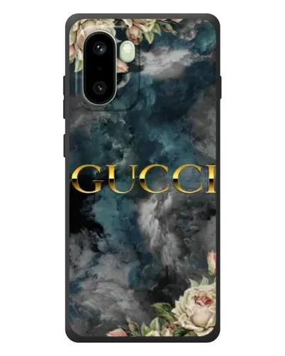 Чехол для OnePlus 15R с картинкой «Абстрактные цветы Gucci»