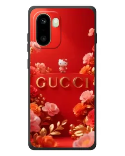 Чехол для OnePlus 15R с картинкой «Gucci — золотой сад»