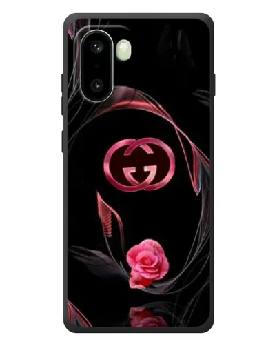 Чехол для OnePlus 15R с картинкой «Gucci — неоновая роза»