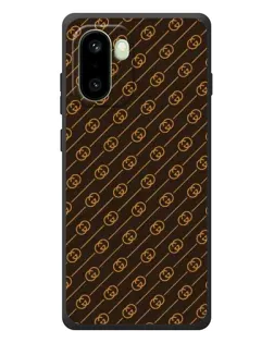 Чехол для OnePlus 15R с картинкой «Gucci — золотые диагонали»