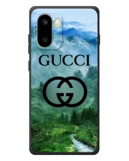 Чехол для OnePlus 15R с картинкой «Gucci — горный пейзаж»