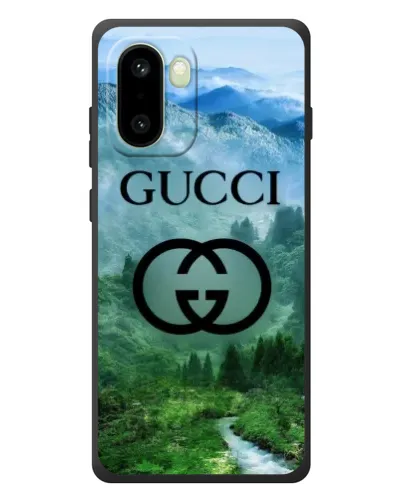 Чехол для OnePlus 15R с картинкой «Gucci — горный пейзаж»