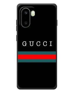 Чехол для OnePlus 15R с картинкой «Gucci — красный пояс»