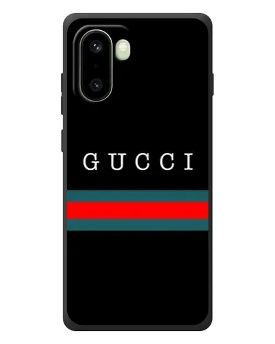 Чехол для OnePlus 15R с картинкой «Gucci — красный пояс»