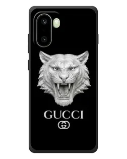 Чохол для OnePlus 15R з картинкою «Gucci — срібний лев»