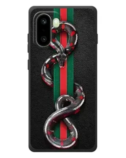 Чохол для OnePlus 15R з картинкою «Gucci — змія на смузі»