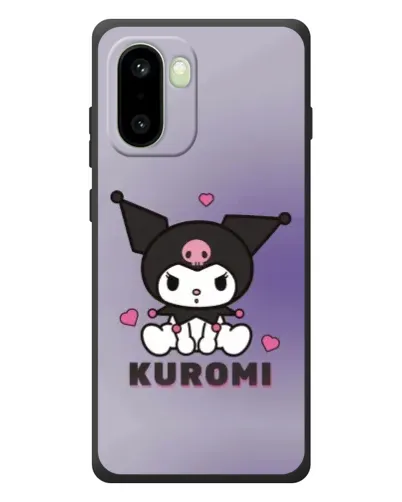 Чохол для OnePlus 15R з картинкою «Kuromi — фіолетовий арт»