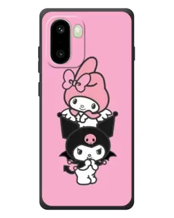 Чохол для OnePlus 15R з картинкою «My Melody та Kuromi» Чохол для OnePlus 15R з картинкою «My Melody та Kuromi»