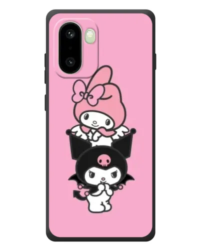 Чохол для OnePlus 15R з картинкою «My Melody та Kuromi»