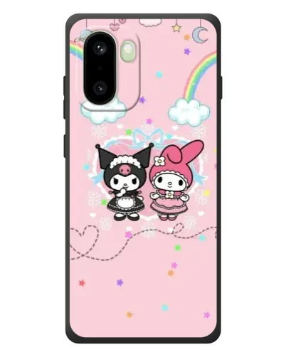 Чохол для OnePlus 15R з картинкою «My Melody та Kuromi»