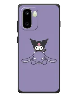 Чохол для OnePlus 15R з картинкою «Kuromi на ліловому фоні» Чохол для OnePlus 15R з картинкою «Kuromi на ліловому фоні»