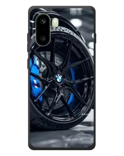 Чехол для OnePlus 15R с картинкой «Колесо BMW вблизи»