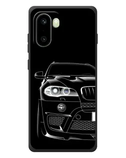 Чехол для OnePlus 15R с картинкой «Темный силуэт BMW»