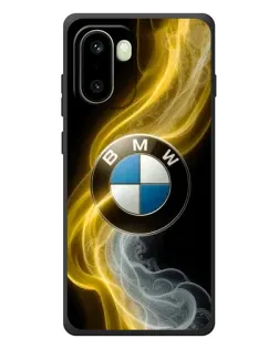 Чехол для OnePlus 15R с картинкой «Золотистый дым BMW»