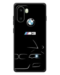 Чехол для OnePlus 15R с картинкой «Минималистичный принт BMW M3»