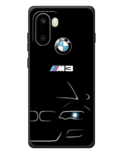 Чехол для OnePlus 15R с картинкой «Минималистичный принт BMW M3»
