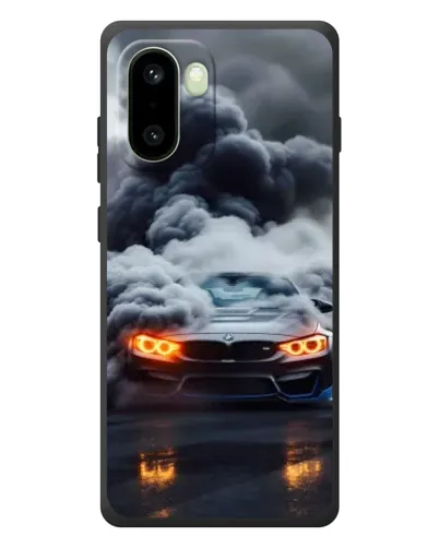 Чехол для OnePlus 15R с картинкой «BMW в дыму»