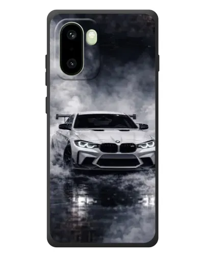 Чехол для OnePlus 15R с картинкой «BMW сквозь туман»