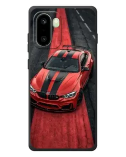 Чехол для OnePlus 15R с картинкой «BMW на красной дорожке»